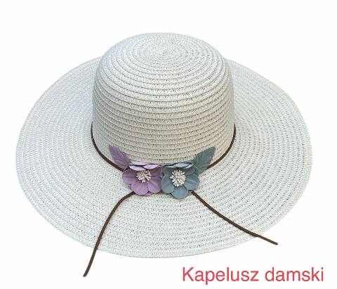 Kapelusze damskie 9855 Mix kolor Standard