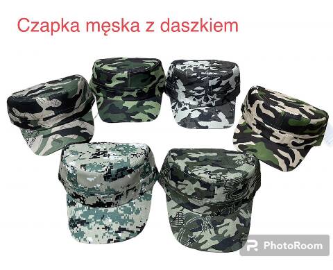 Czapki meskie 9857 Mix kolor Standard 1