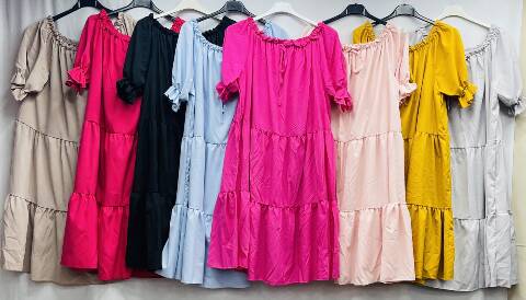 Sukienka damskie 9890 Mix kolor Standard (Towar Polskie) 1