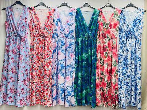 Sukienka damskie 9897 Mix kolor Standard (Towar Polskie) 1