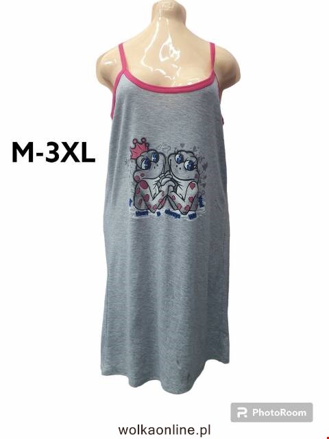 Koszula nocna damskie 9925 Mix kolor M-3XL