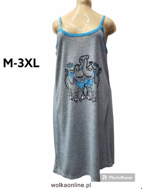Koszula nocna damskie 9926 Mix kolor M-3XL