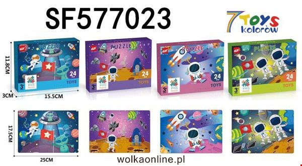 Puzzle SF577023 Mix kolor 