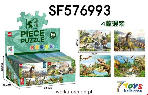 Puzzle SF576993 Mix kolor 