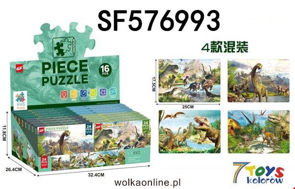 Puzzle SF576993 Mix kolor 