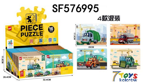 Puzzle SF576995 Mix kolor  1