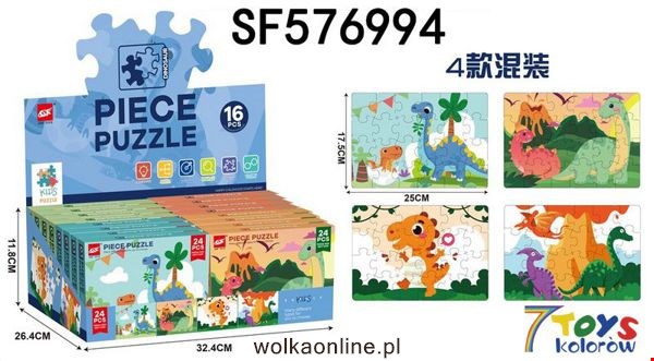 Puzzle SF576994 Mix kolor 