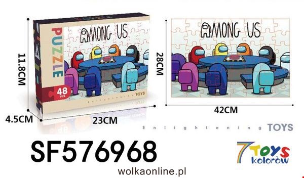 Puzzle SF576968 Mix kolor 