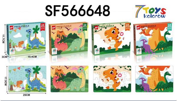 Puzzle SF566648 Mix kolor  1