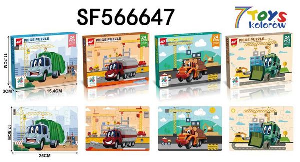 Puzzle SF566647 Mix kolor  1