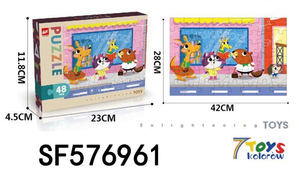 Puzzle SF576961 Mix kolor  1