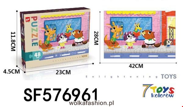 Puzzle SF576961 Mix kolor 