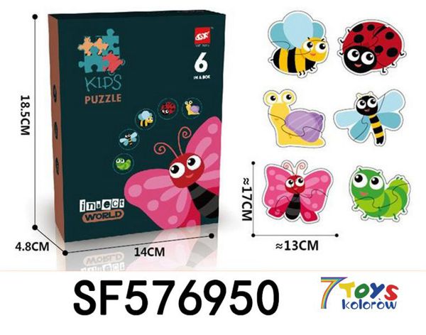 Puzzle SF576950 Mix kolor 