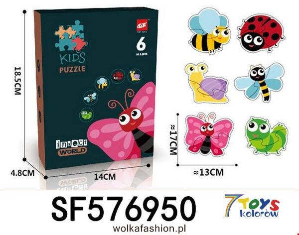 Puzzle SF576950 Mix kolor 