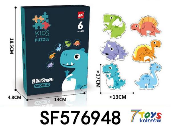 Puzzle SF576948 Mix kolor 