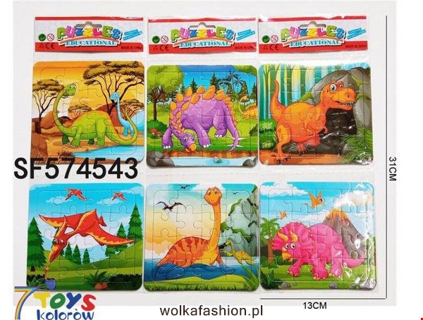 Puzzle SF574543 Mix kolor 