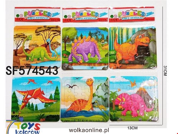 Puzzle SF574543 Mix kolor 