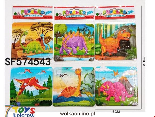 Puzzle SF574543 Mix kolor 