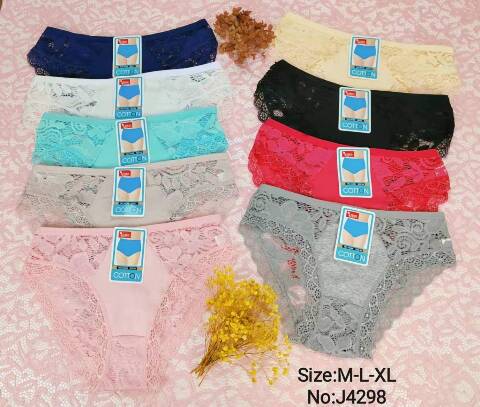 Majtki damskie J4298 Mix kolor M-XL