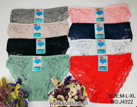 Majtki damskie J4322 Mix kolor M-XL