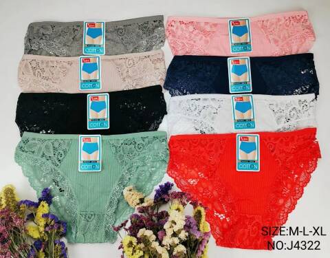 Majtki damskie J4322 Mix kolor M-XL 1