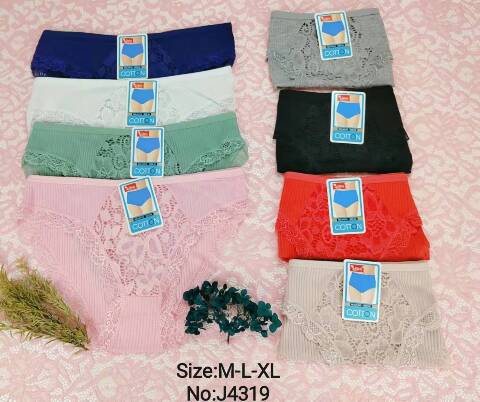 Majtki damskie J4319 Mix kolor M-XL 1