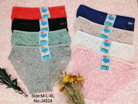 Majtki damskie J4324 Mix kolor M-XL