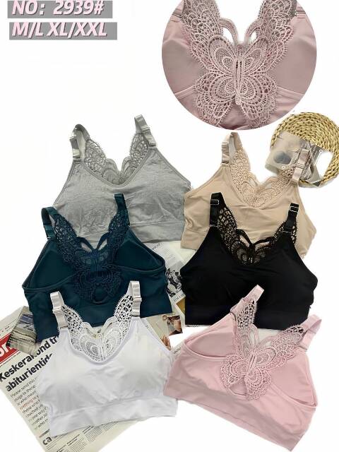 Topy damskie 2939 Mix kolor M-2XL