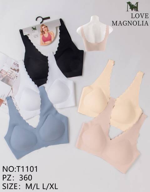 Topy damskie T1101 Mix kolor M-XL