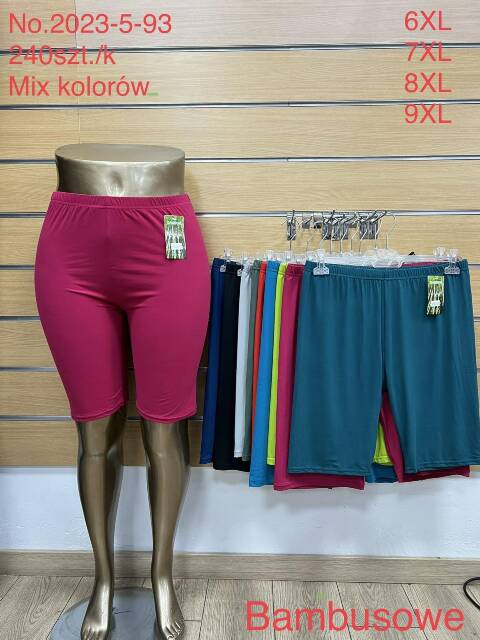 Spodenki damskie 2023-5-93 Mix kolor 6XL-9XL 1