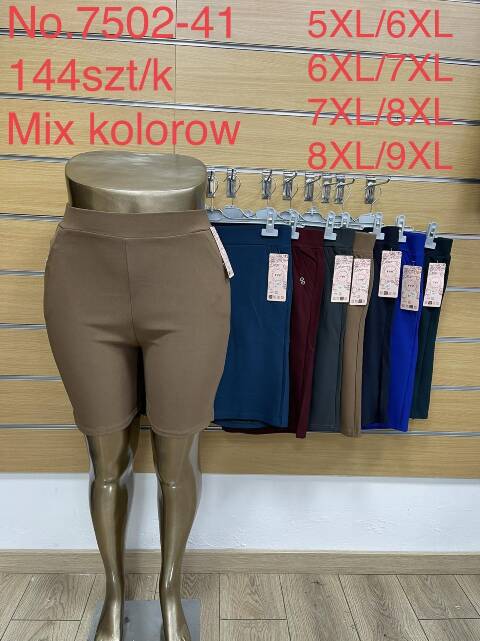Spodenki damskie 7502-41 Mix kolor 5XL-9XL 1