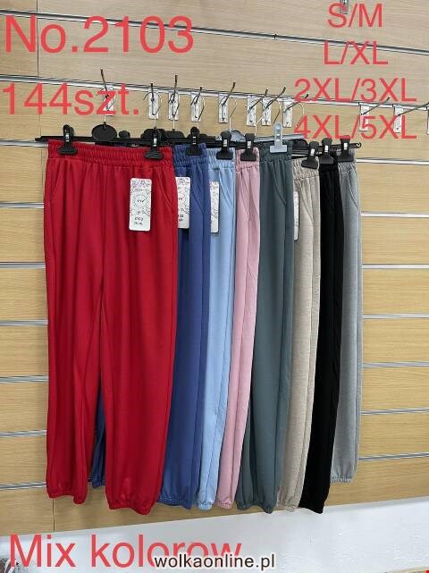 Spodnie damskie 2103 Mix kolor S-5XL