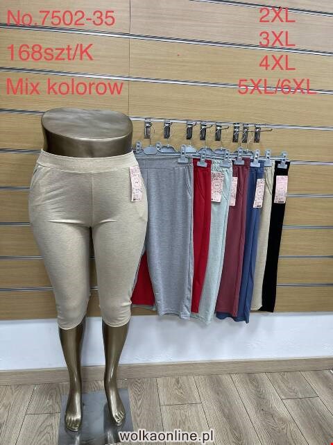 Rybaczki damskie 7502-35 Mix kolor 2XL-6XL