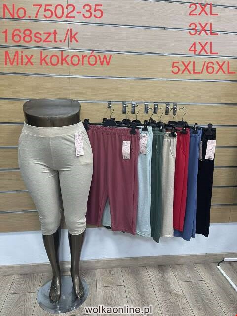 Rybaczki damskie 7502-35 Mix kolor 2XL-6XL