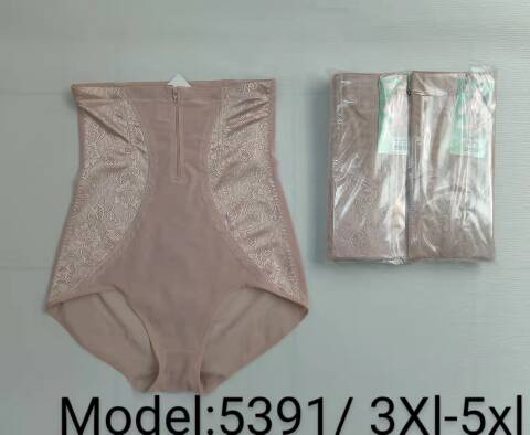 Majtki Modelujące Damskie 5391 1 kolor 3XL-5XL