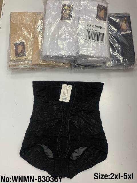 Majtki Modelujące Damskie 83036Y Mix kolor 2XL-5XL 1