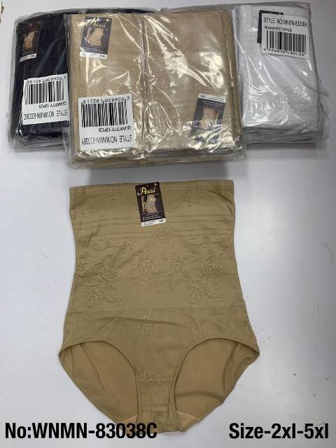 Majtki Modelujące Damskie 83038C Mix kolor 2XL-5XL 1