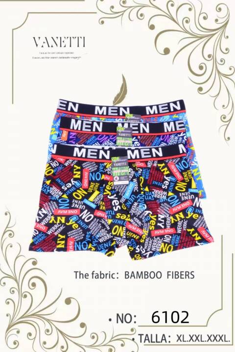 Bokserki  Męskie 6102 Mix kolor XL-3XL 1