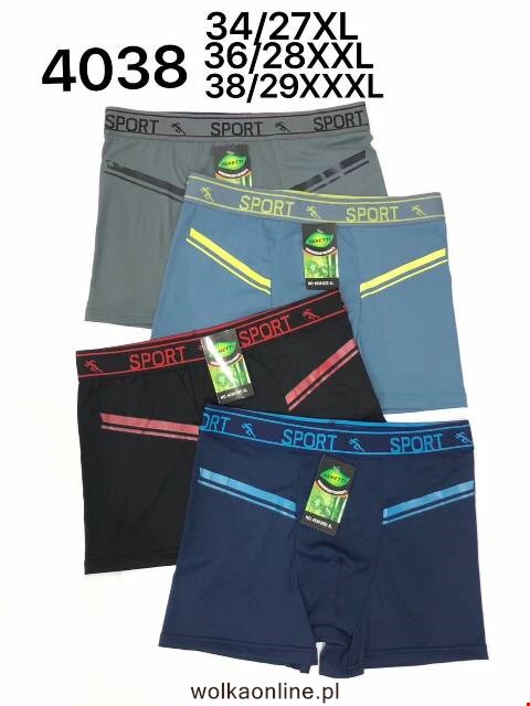 Bokserki  Męskie 4038 Mix kolor XL-3XL