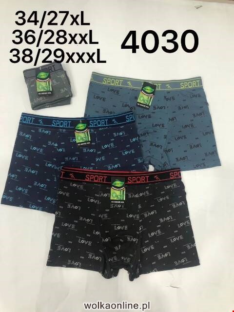 Bokserki  Męskie 4030 Mix kolor XL-3XL