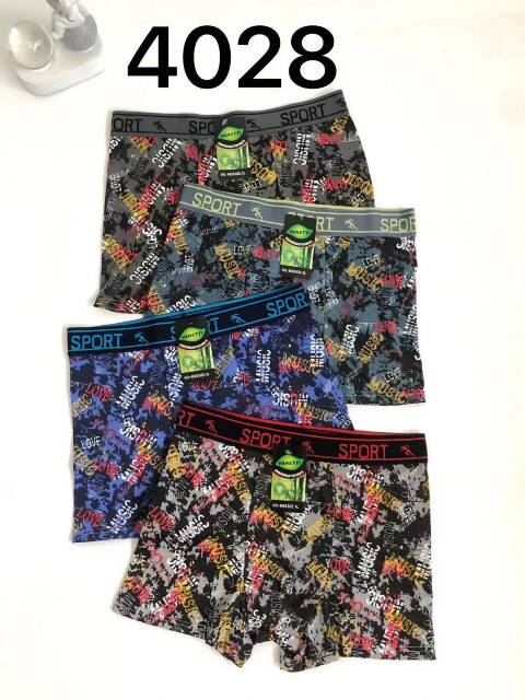 Bokserki  Męskie 4028 Mix kolor XL-3XL 1