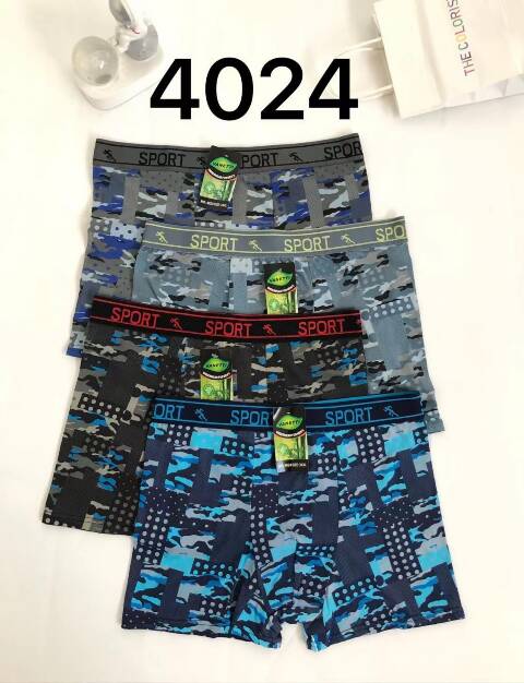 Bokserki  Męskie 4024 Mix kolor XL-3XL 1