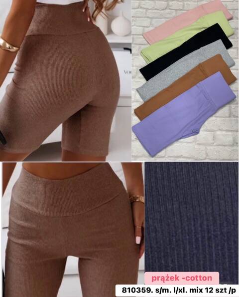 Spodenki damskie 810359 Mix kolor S/M-L/XL