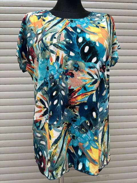 Bluzka damskie 2024 1 kolor M-3XL (Towar Polskie)