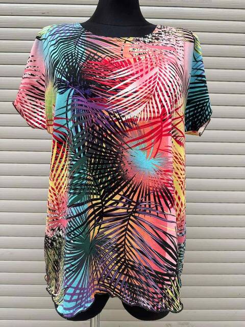 Bluzka damskie 2527 1 kolor M-3XL (Towar Polskie)