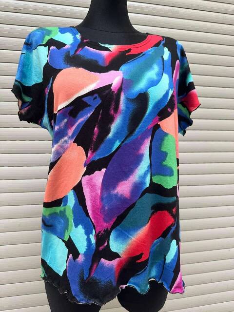 Bluzka damskie 2528 1 kolor M-3XL (Towar Polskie)