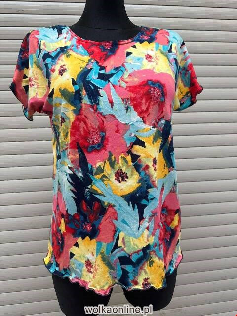 Bluzka damskie 2529 1 kolor M-3XL (Towar Polskie)