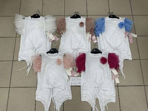 Bluzka dziewczęcy 2587 1 kolor 6-16 1