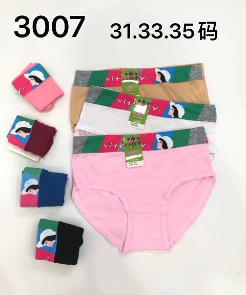 Majtki damskie 3007 Mix kolor XL-3XL