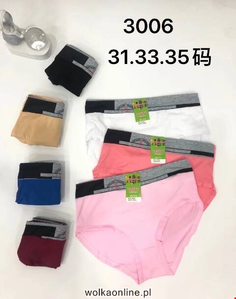 Majtki damskie 3006 Mix kolor XL-3XL